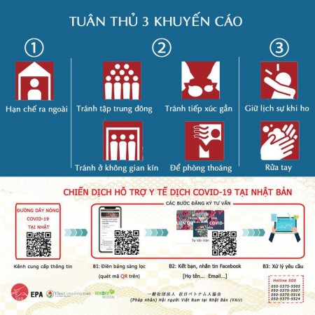 Hội đưa ra những khuyến cáo trong dịch Covid-19.